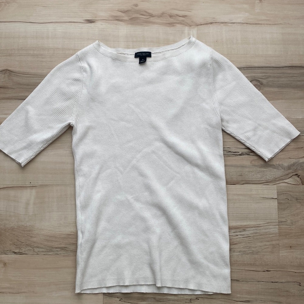 Ann Taylor White Top